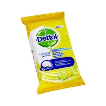 La Vita Pharmacy | Georgia Constantinou - Dettol Surface Clean Wipes Lemon & Lime