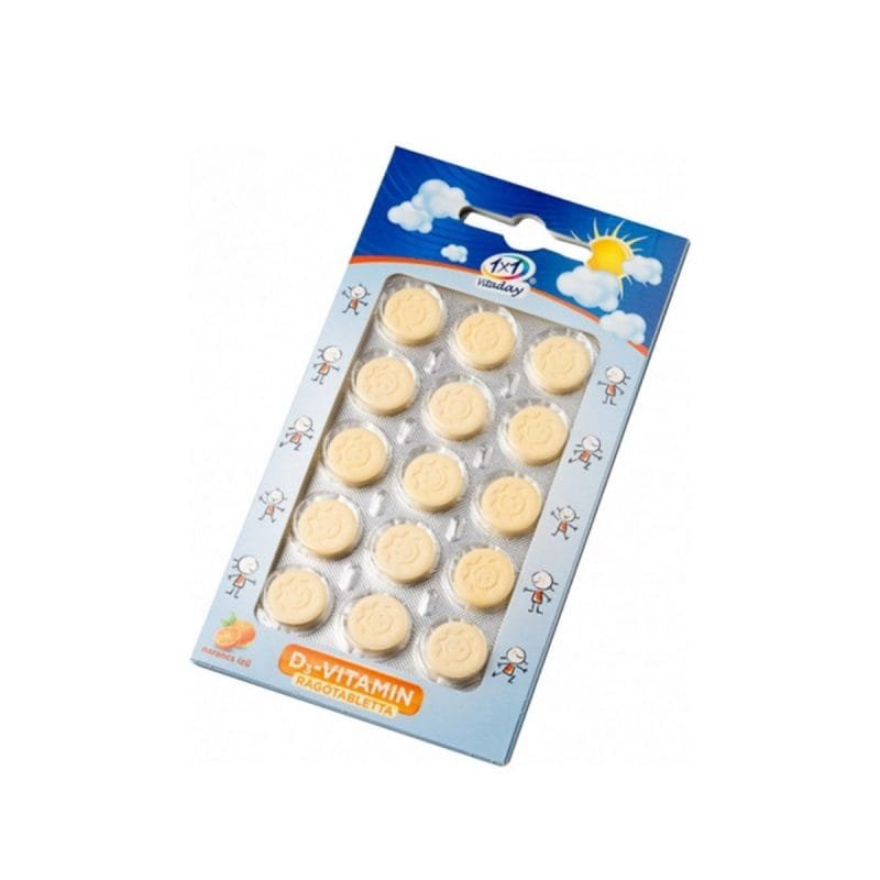 La vita pharmacy georgia constantinou limassol cyprus product 1x1 Vitaday Vitamin D3, 15 Chewable tablets