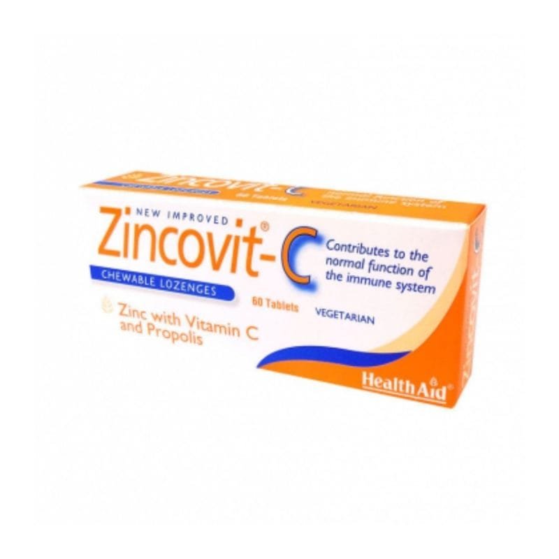 La vita pharmacy georgia constantinou limassol cyprus product Health Aid Zincovit-C, 60Tablets