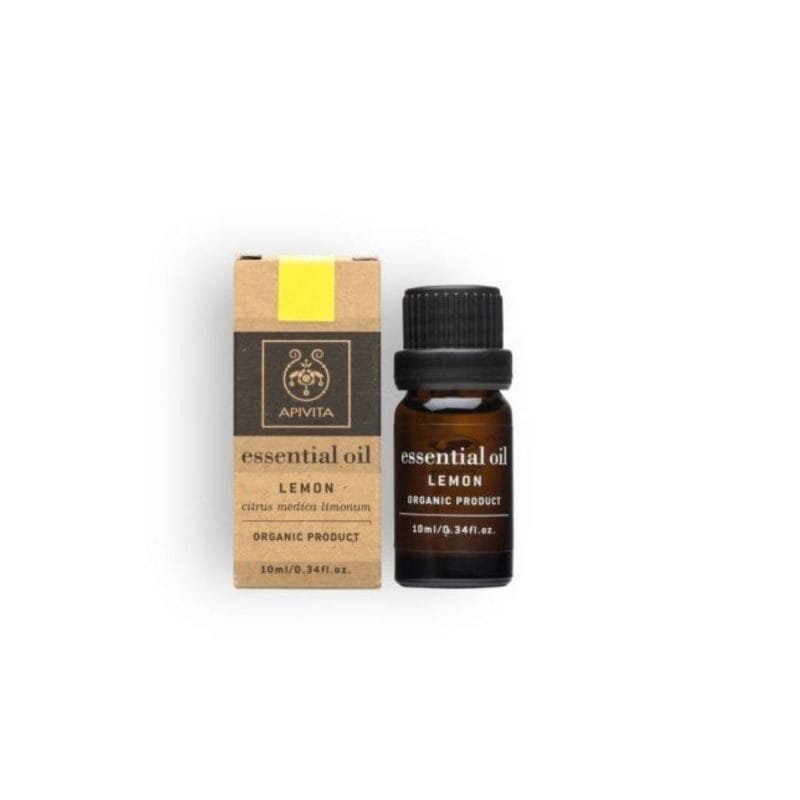 La vita pharmacy georgia constantinou limassol Cyprus product Apivita Lemon Essential Oil, 10ml