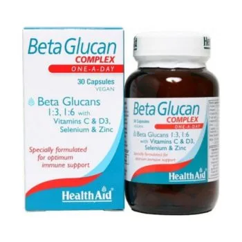 La vita pharmacy georgia constantinou limassol Cyprus product Health Aid Beta Glucan Complex, 30 Vegetable Capsules