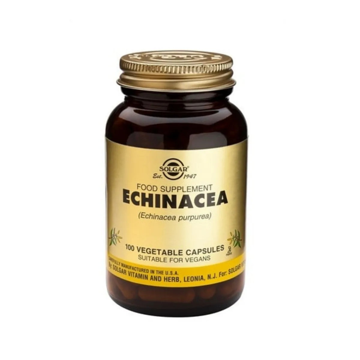 La vita pharmacy georgia constantinou limassol Cyprus product Solgar Echinacea, 100 Vegetable Capsules