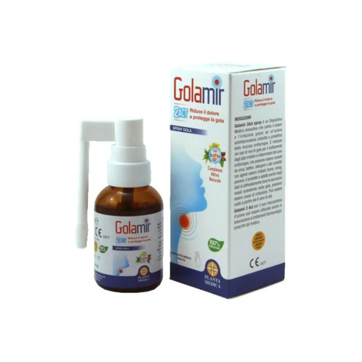 La vita pharmacy georgia constantinou limassol Cyprus Aboca Golamir 2ACT Spray, 30ml