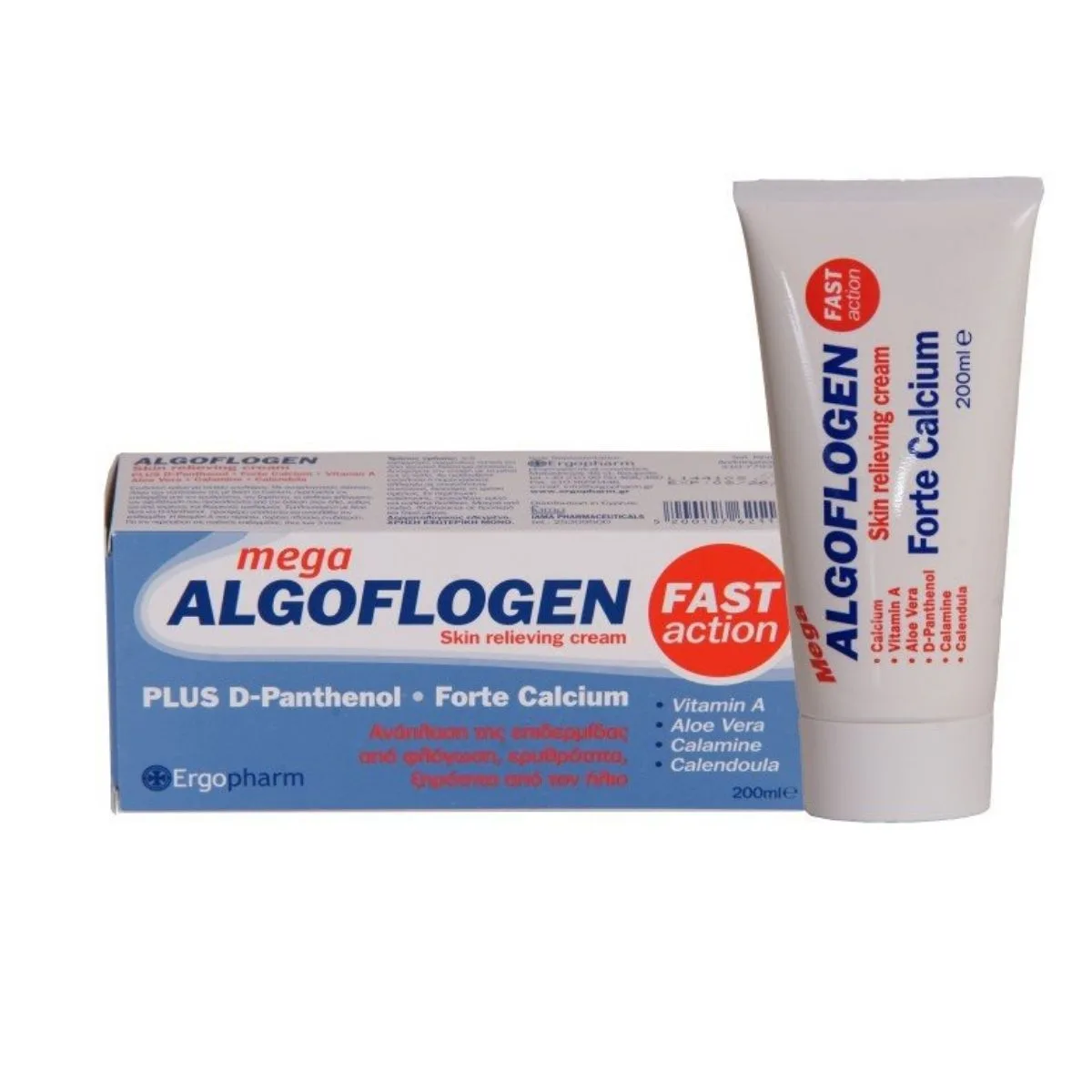 La vita pharmacy georgia constantinou limassol Cyprus product Algoflogen Mega Skin Relieving Cream 200ml