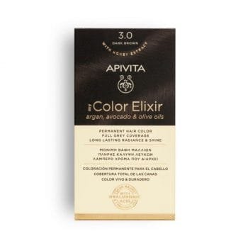 La vita pharmacy georgia constantinou limassol Cyprus product Apivita My Color Elixir 3.0 Dark Brown Permanent Hair Color 50ml