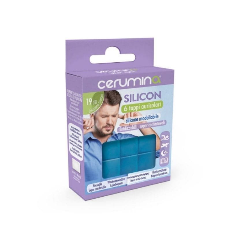 La vita pharmacy georgia constantinou limassol Cyprus product Cerumina Silicon Ear Protectors Mouldable Silicone 19 dB 6 pcs