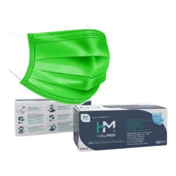 La vita pharmacy georgia constantinou limassol Cyprus product HellasMed Medical Face Mask(Surgical) Green