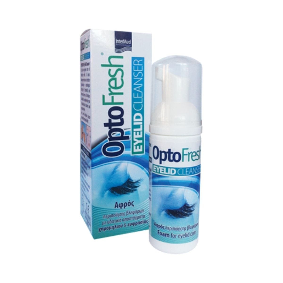 La vita pharmacy georgia constantinou limassol Cyprus productInterMed OptoFresh Eyelid Cleanser, 50ml