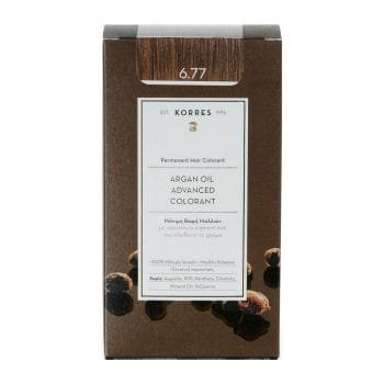 La vita pharmacy georgia constantinou limassol Cyprus product Korres 6.77 Gianduja Permanent Hair Colorant Argan Oil Advanced Colorant 75ml