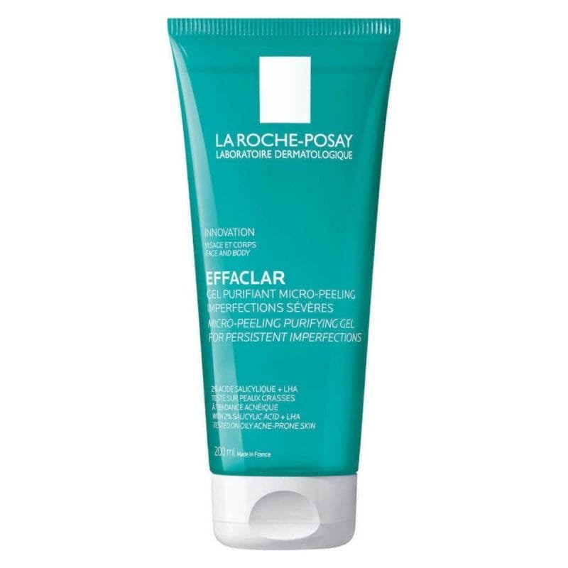 La vita pharmacy georgia constantinou limassol Cyprus product La Roche-Posay Effaclar Face and Body Purifiant Micro-Peeling Gel 200ml