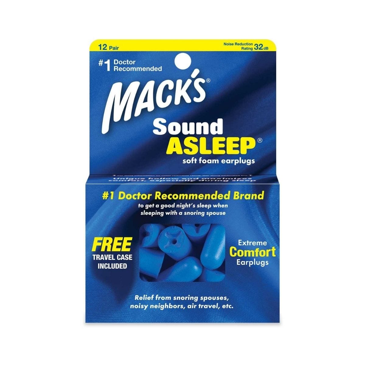 La vita pharmacy georgia constantinou limassol Cyprus product Mack's Sound Asleep Soft Foam Earplugs, 32dB
