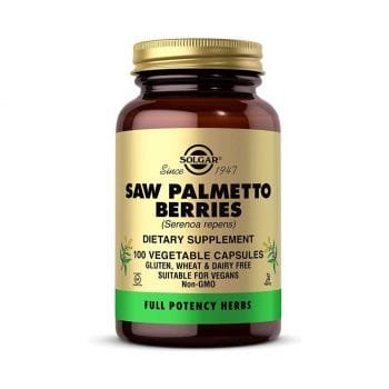 La vita pharmacy georgia constantinou limassol Cyprus product Solgar Saw Palmetto Berries, 100 Vegetable Capsules