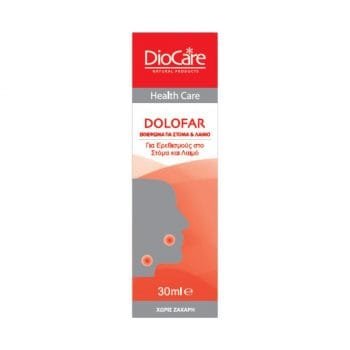 La vita pharmacy georgia constantinou limassol Cyprus product Diocare Dolofar Mouth & Throat Spray 30ml