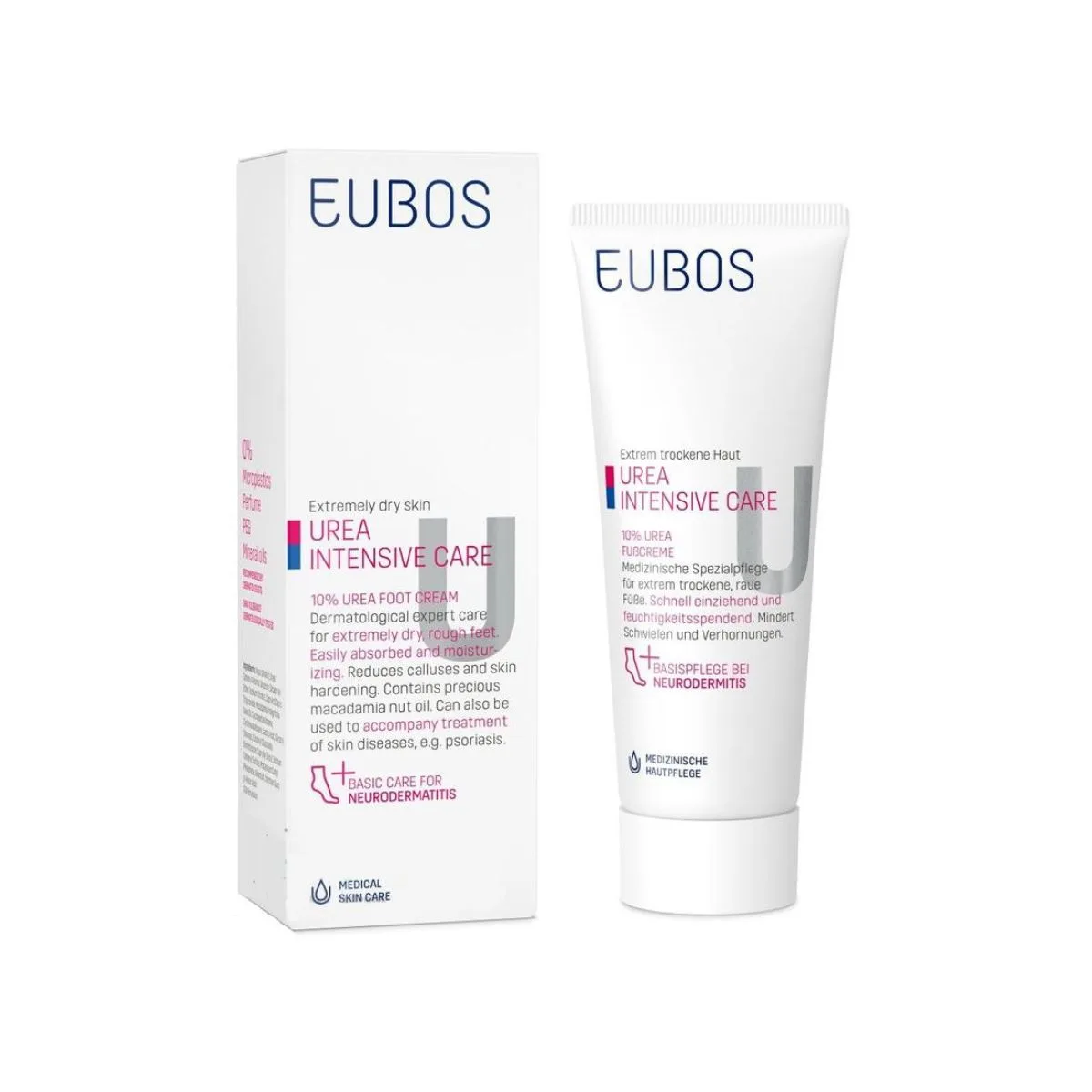 La vita pharmacy georgia constantinou limassol Cyprus product Eubos 10% Urea Foot Cream 125ml