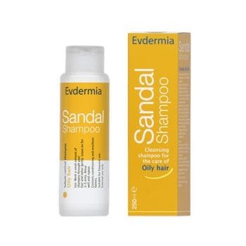 La vita pharmacy georgia constantinou limassol Cyprus product Evdermia Sandal Shampoo For Oily Hair 250ml