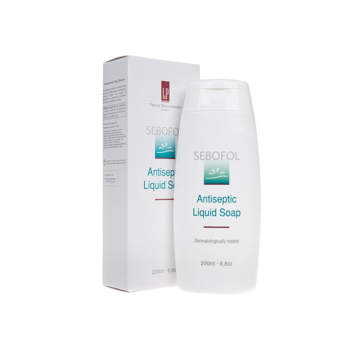 La vita pharmacy georgia constantinou limassol Cyprus product Palena Biocosmetics Sebofol Antiseptic Liquid Soap 200ml