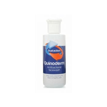 La vita pharmacy georgia constantinou limassol Cyprus product Quinoderm Dual Action Antibacterial Facewash 150ml
