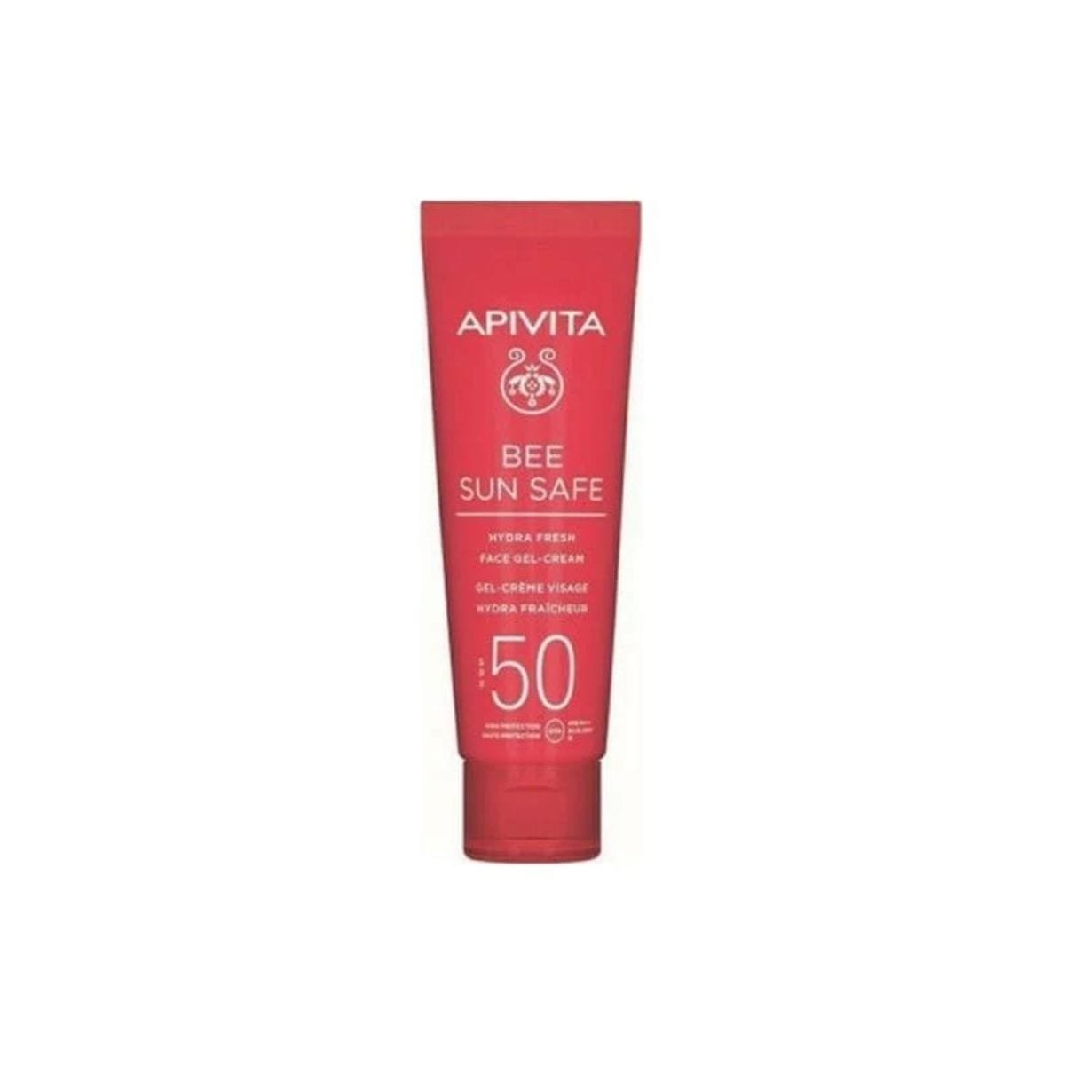 La vita pharmacy georgia constantinou limassol Cyprus product Apivita Bee Sun Safe Hydra Fresh Face Gel Cream SPF50, 50ml