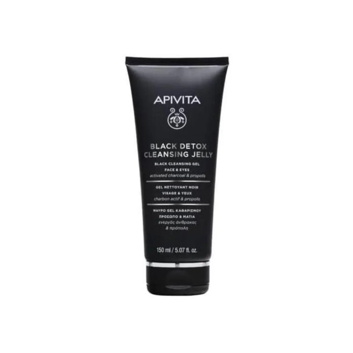 La vita pharmacy georgia constantinou limassol Cyprus product Apivita Black Detox Cleansing Jelly, 150 ml