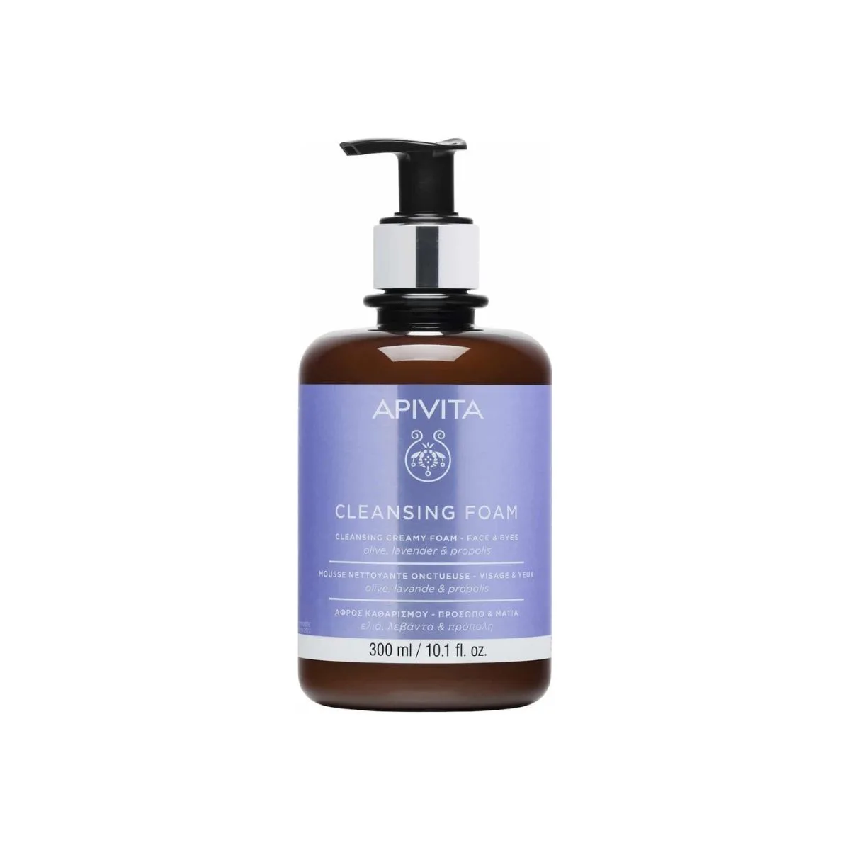 La vita pharmacy georgia constantinou limassol Cyprus product Apivita Cleansing Foam Face & Eyes 300ml