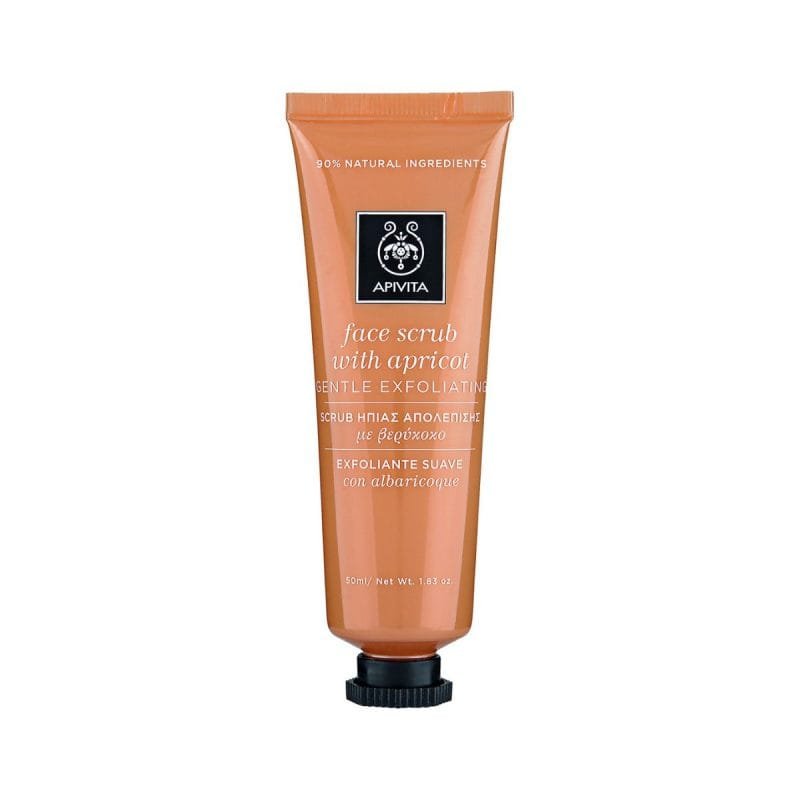 La vita pharmacy georgia constantinou limassol Cyprus product Apivita Face scrub Apricot Gentle exfoliating 50 ml