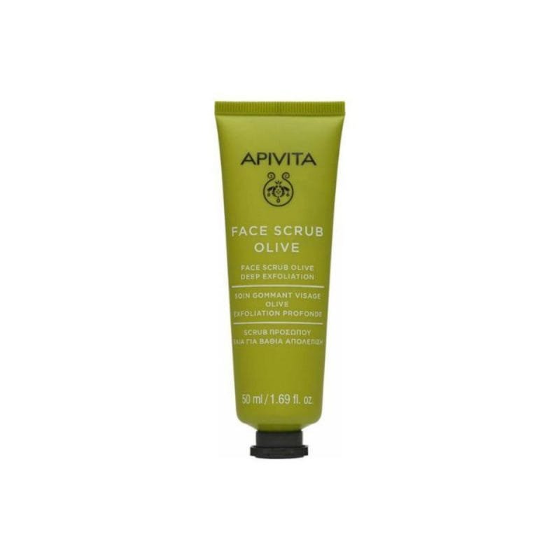 La vita pharmacy georgia constantinou limassol Cyprus product Apivita Face Scrub Olive Deep Exfoliating 50 ml