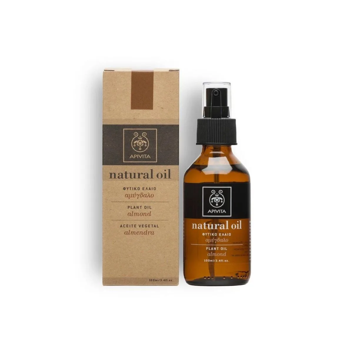 La vita pharmacy georgia constantinou limassol Cyprus product Apivita Natural oil plant oil Almond 100 ml