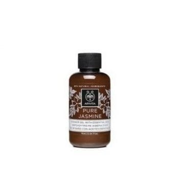 La vita pharmacy georgia constantinou limassol Cyprus product Apivita Pure Jasmine Shower Gel with Essential Oils, 75 ml