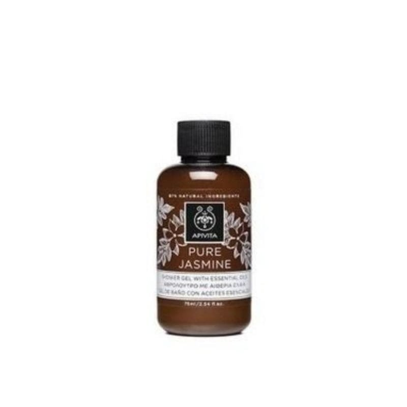 La vita pharmacy georgia constantinou limassol Cyprus product Apivita Pure Jasmine Shower Gel with Essential Oils, 75 ml