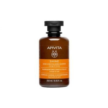 La vita pharmacy georgia constantinou limassol Cyprus product Apivita Shine & Revitalizing Shampoo 250ml