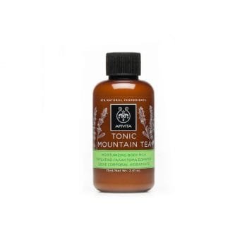 La vita pharmacy georgia constantinou limassol Cyprus product Apivita Tonic Mountain Tea Body Milk 75 ml