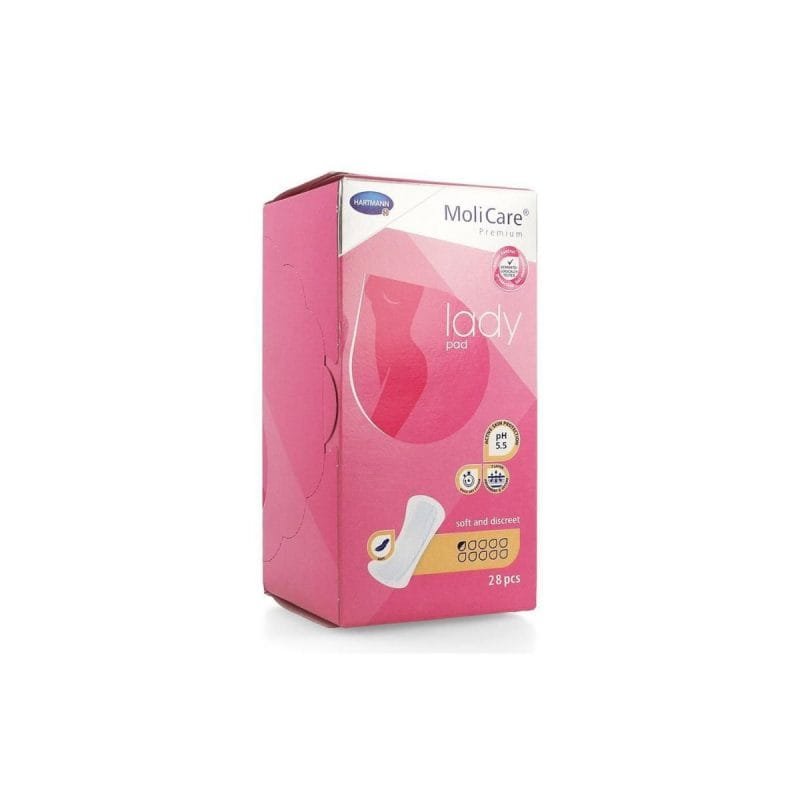 La vita pharmacy georgia constantinou limassol Cyprus product Hartmann Molicare Premium Lady Pad 28 Pieces