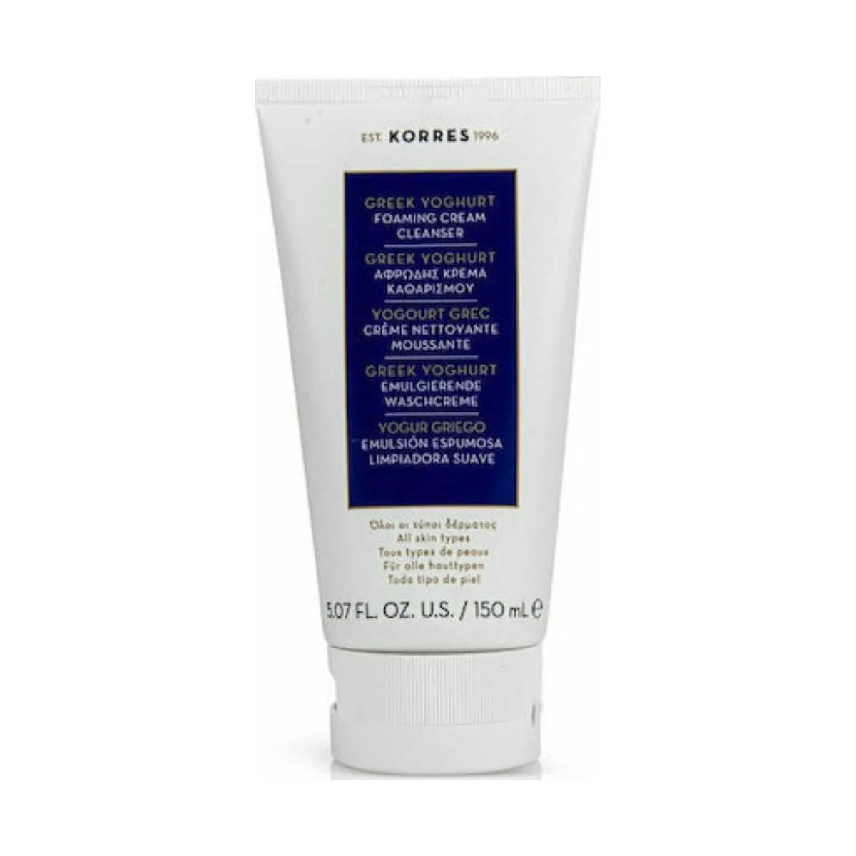 La vita pharmacy georgia constantinou limassol Cyprus product Korres Foaming Cream Cleanser Greek Yoghurt 150ml