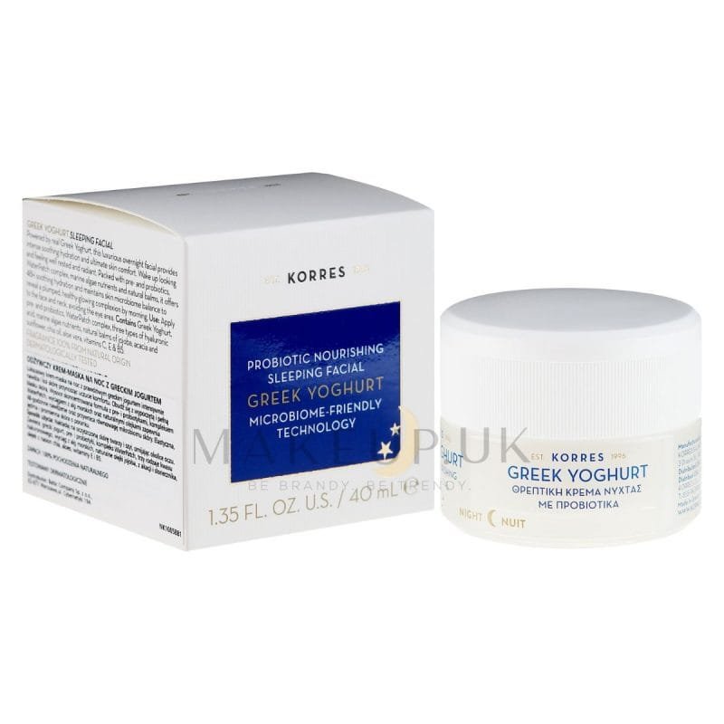 La vita pharmacy georgia constantinou limassol Cyprus product Korres Greek Yoghurt Probiotic Night Facial 40ml