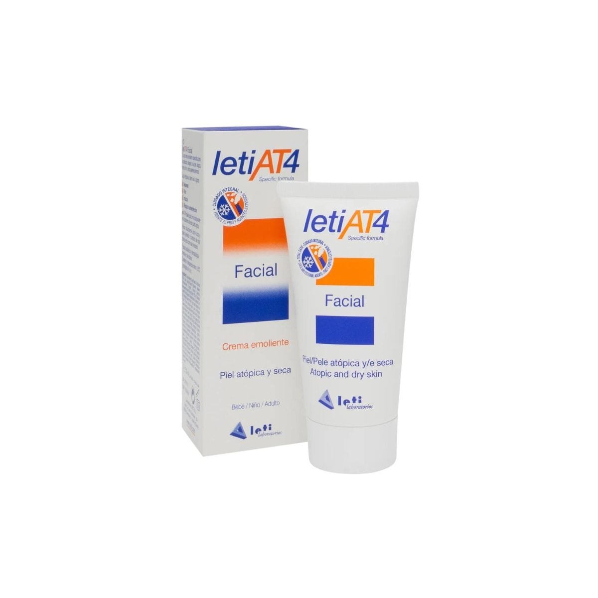 La vita pharmacy georgia constantinou limassol Cyprus product Leti Leti AT4 Facial Emmolient Cream SPF20 50ml