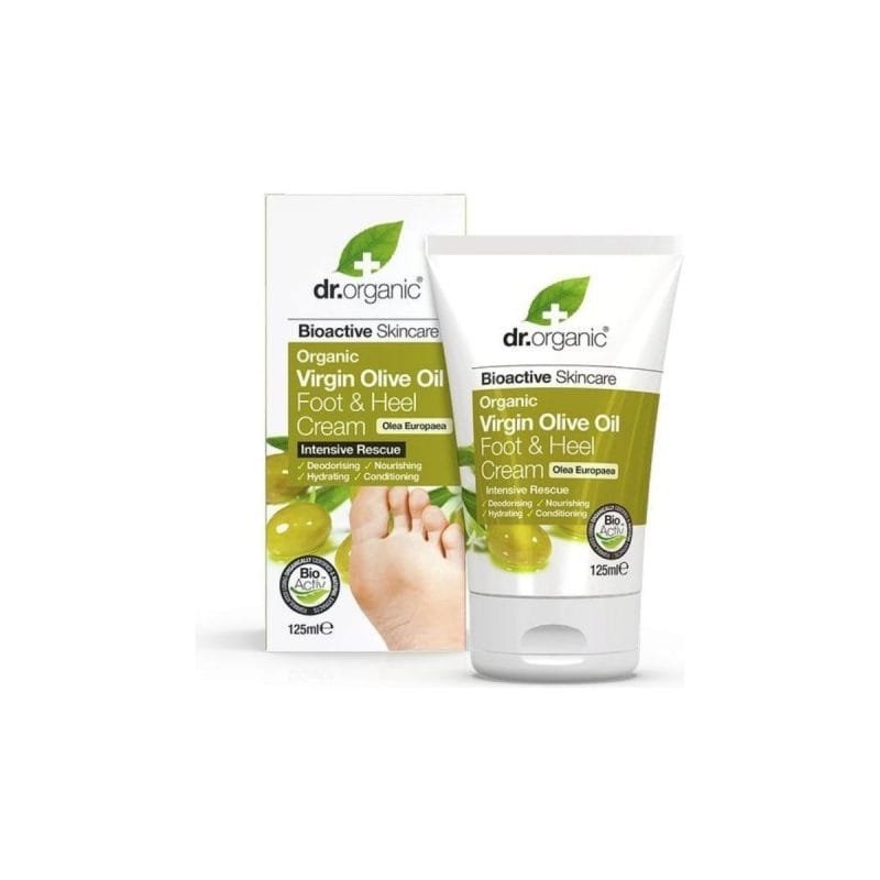 La vita pharmacy georgia constantinou limassol Cyprus product Dr.Organic Organic Virgin Olive Oil Foot & Heel Cream 125ml