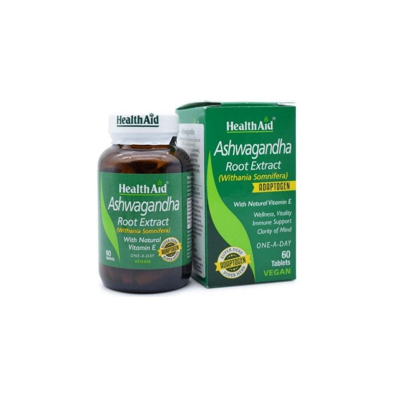 La vita pharmacy georgia constantinou limassol Cyprus product Health Aid Ashwagandha Root Extract 60 Tablets