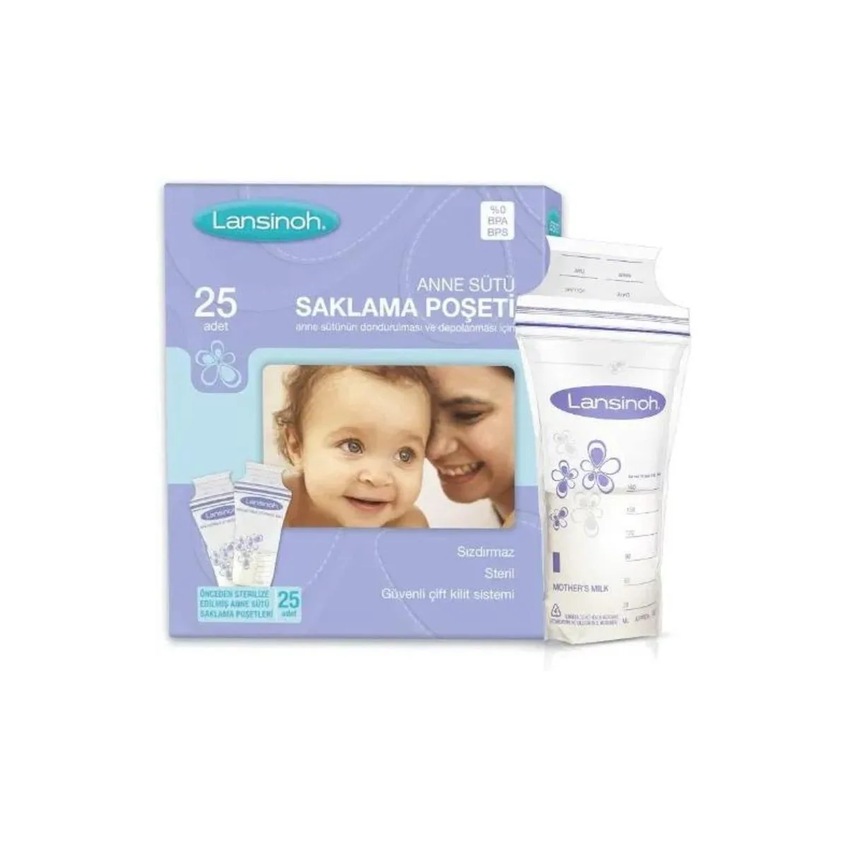 La vita pharmacy georgia constantinou limassol Cyprus product Lansinoh Milk Storage Bags 25 Pieces