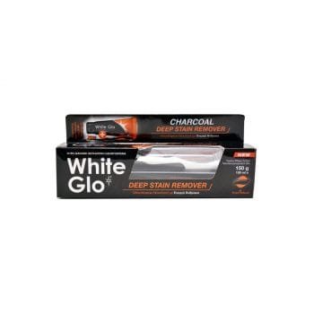 La vita pharmacy georgia constantinou limassol Cyprus product White Glo Charcoal Deep Stain Remover Whitening Toothpaste 150gr