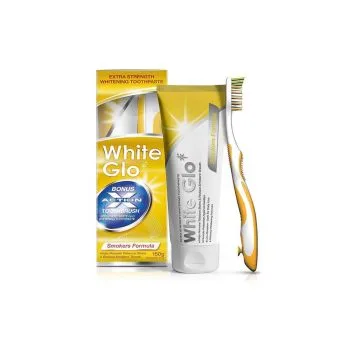 La vita pharmacy georgia constantinou limassol Cyprus product White Glo Smokers Formula Extra Strength Whitening Toothpaste 150gr