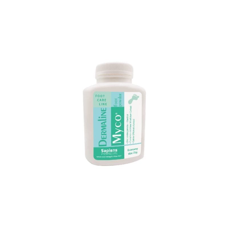La vita pharmacy georgia constantinou limassol Cyprus product Sapiens Dermaline Myco Foot Powder 75gr