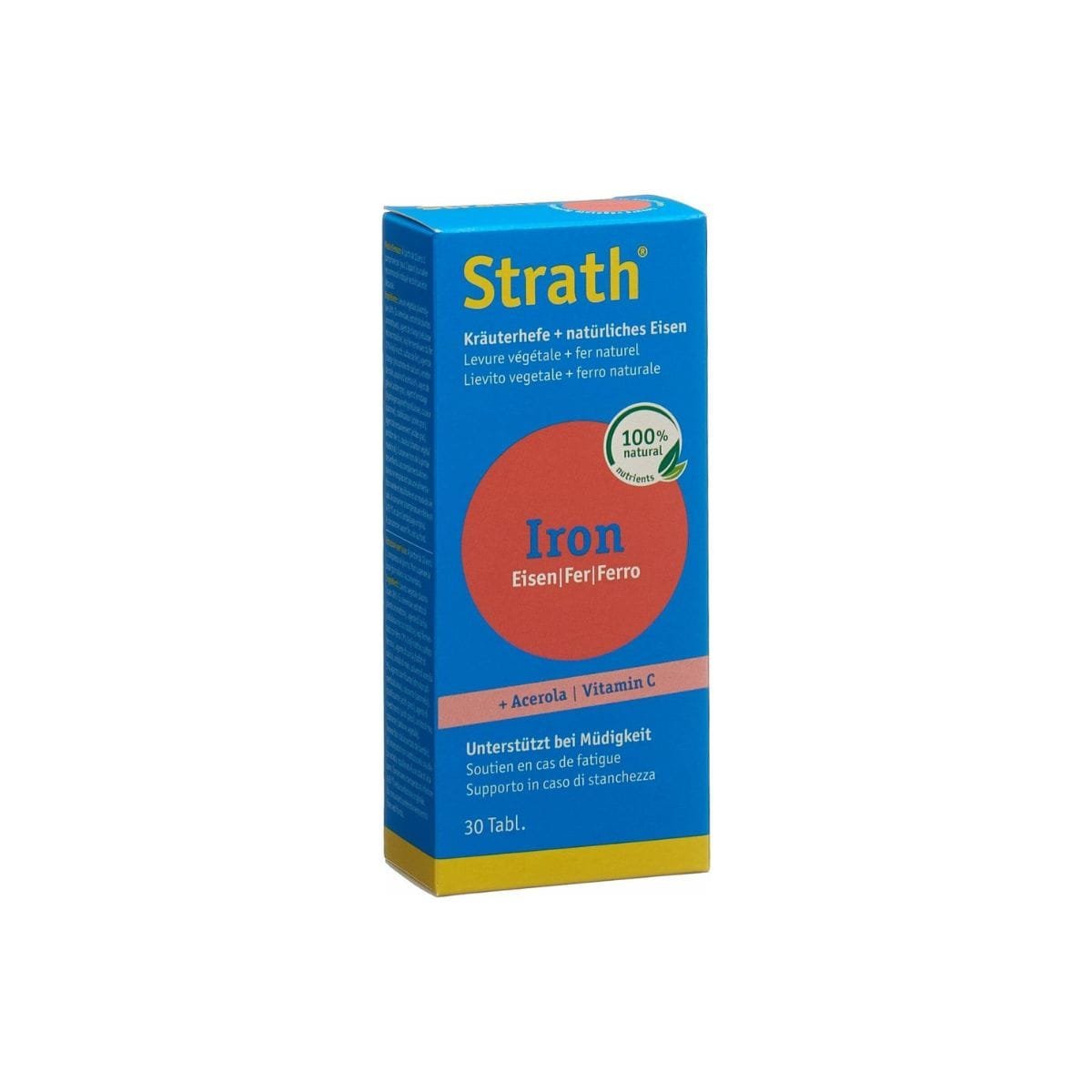La vita pharmacy georgia constantinou limassol Cyprus product Strath Iron 30 Tablets