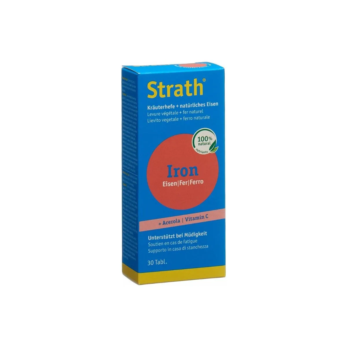 La vita pharmacy georgia constantinou limassol Cyprus product Strath Iron 30 Tablets