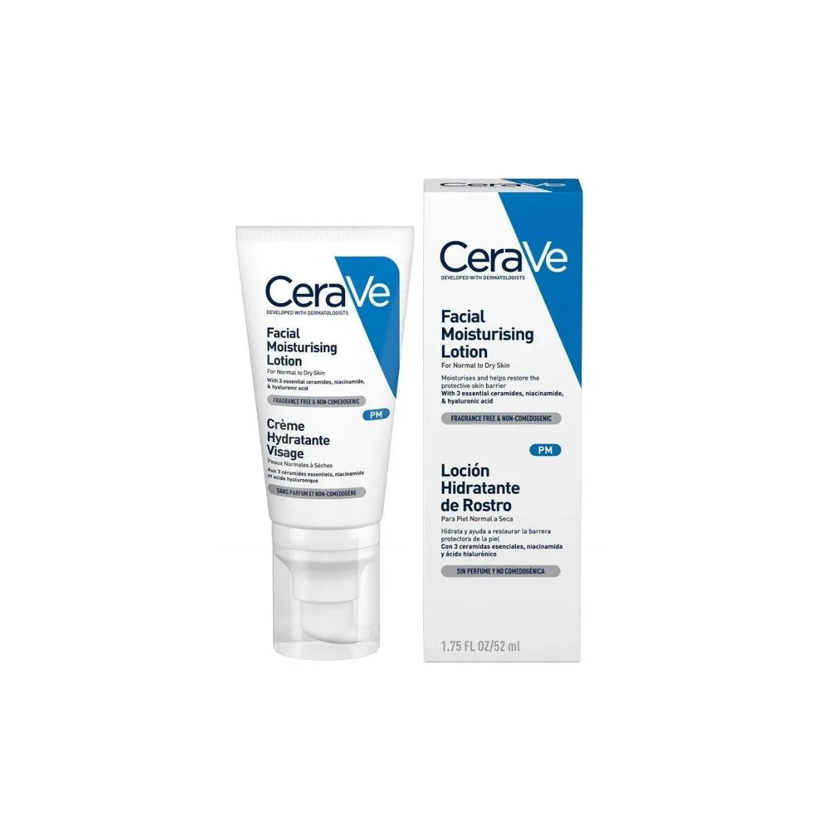 La vita pharmacy georgia constantinou limassol Cyprus product CeraVe PM Facial Moisturising Lotion 52ml