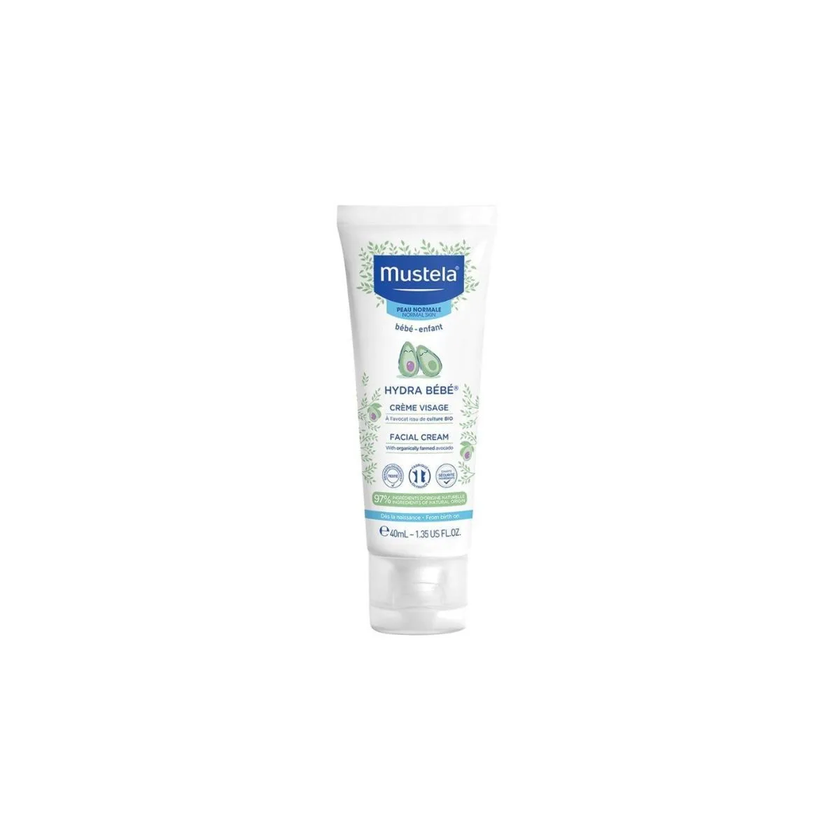 La vita pharmacy georgia constantinou limassol Cyprus product Mustela Normal Skin Hydra Bebe Facial Cream 40ml