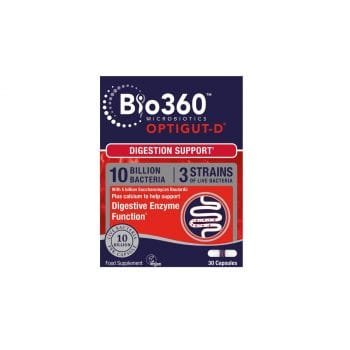 La vita pharmacy georgia constantinou limassol Cyprus product Natures Aid Bio360 Microbiotics Optigut-D 30 Capsules