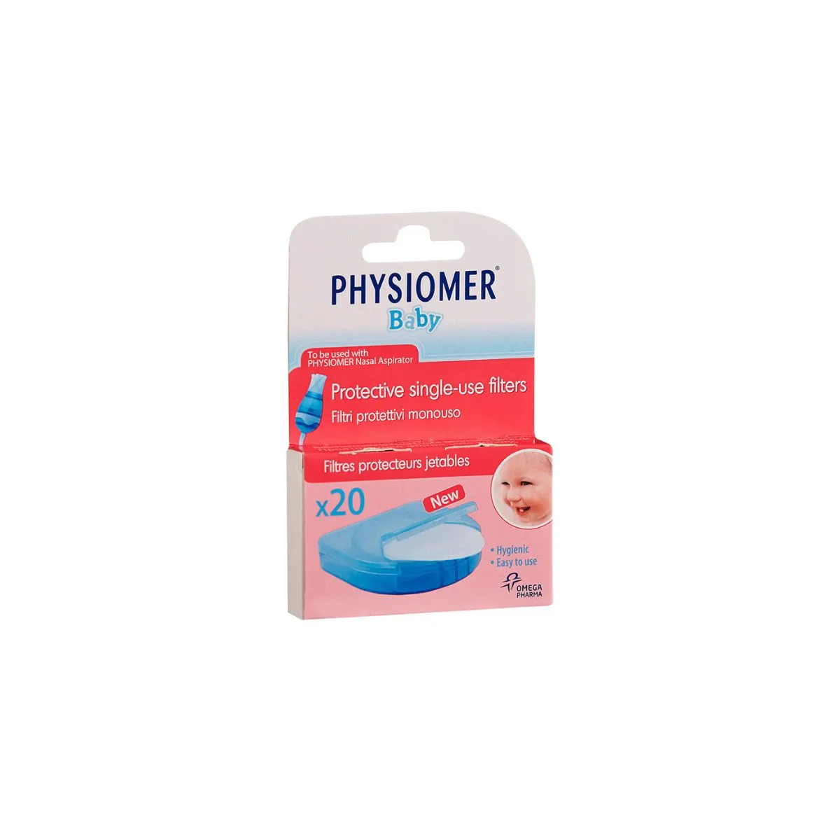 La vita pharmacy georgia constantinou limassol Cyprus product Physiomer Baby Replacement Filters For Nasal Aspirator 20 Pieces