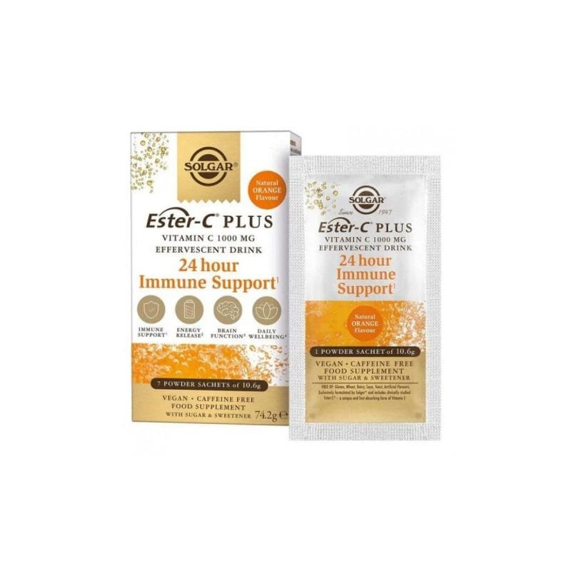 La vita pharmacy georgia constantinou limassol Cyprus product Solgar Ester-C Plus 7 Effervescent Powder Sachets