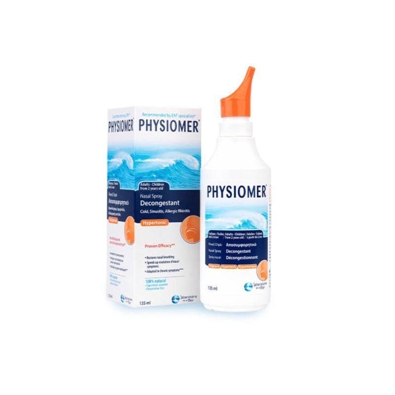 La vita pharmacy georgia constantinou limassol Cyprus product Physiomer Hypertonic Decongestant Nasal Spray 135ml