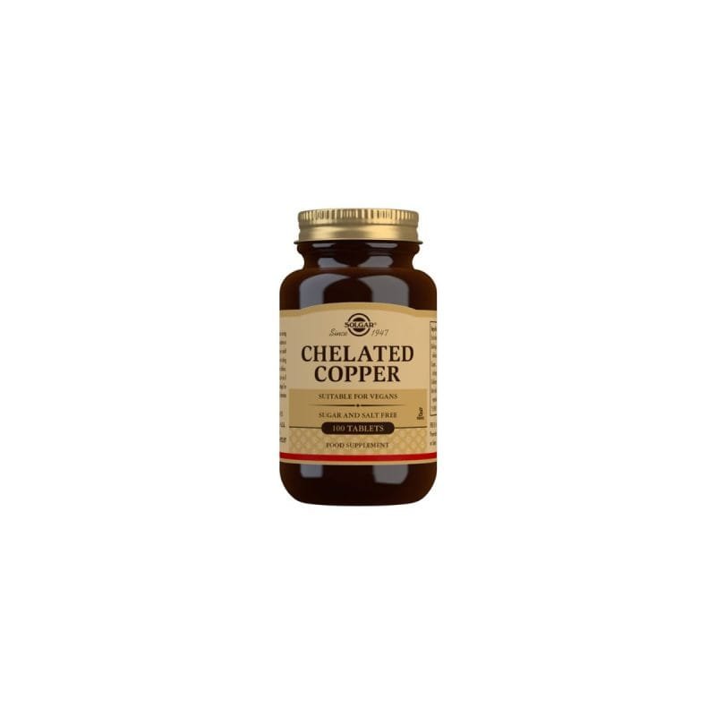 La vita pharmacy georgia constantinou limassol Cyprus product Solgar Chelated Copper 100 Tablets